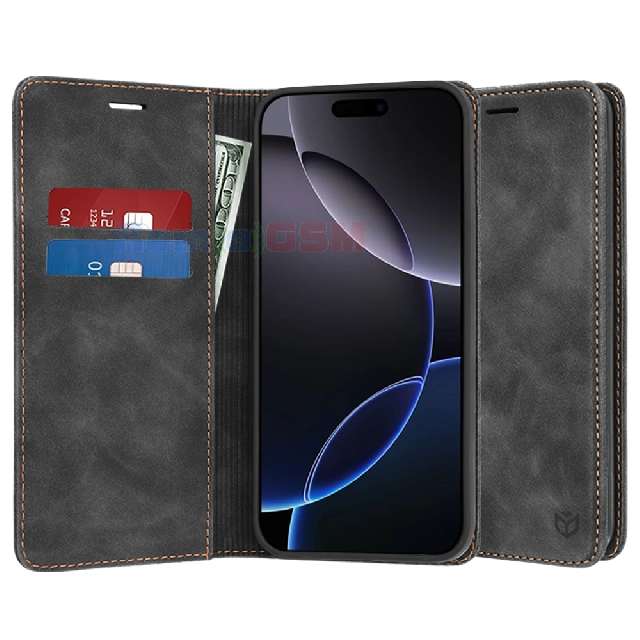 husa carte iphone 16 pro max techsuit confy cover  black