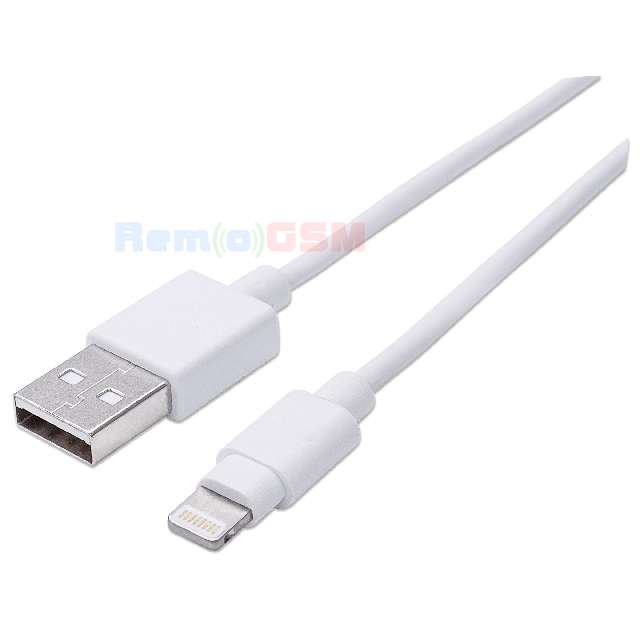 cablu de date lightning maxcell fast data cable iphone