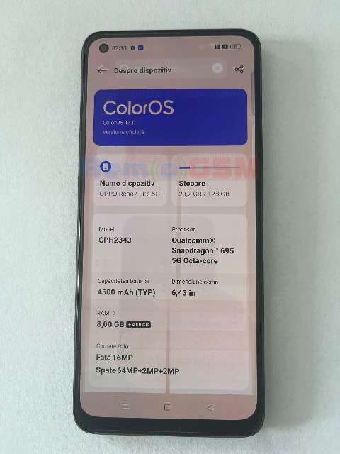 display cu rama oppo reno8 lite reno7 lite reno7 z 5g sh