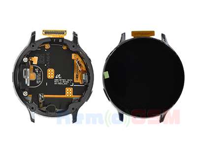 display cu touchscreen si rama samsung watch active2 sm-r820 black gh82-21204a