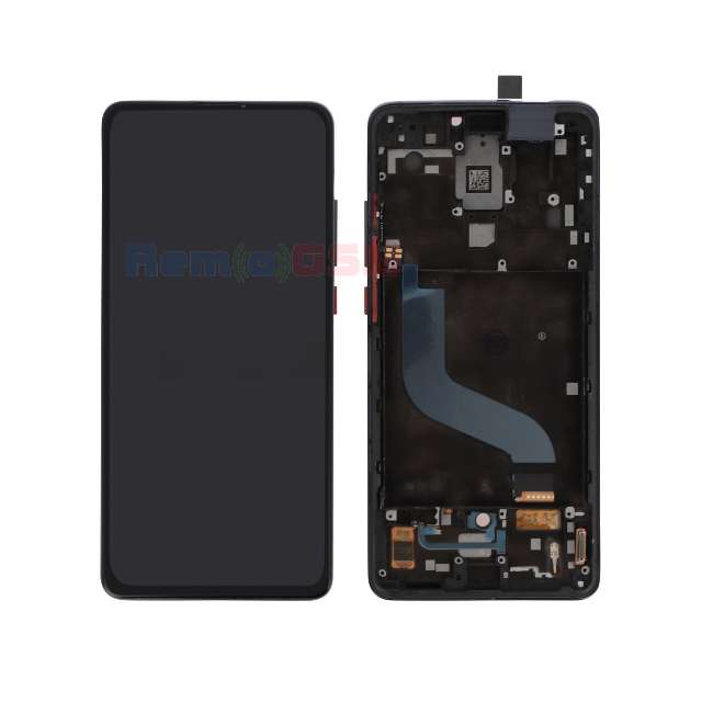 display cu touchscreen si rama xiaomi mi 9t mi 9t pro black  oled
