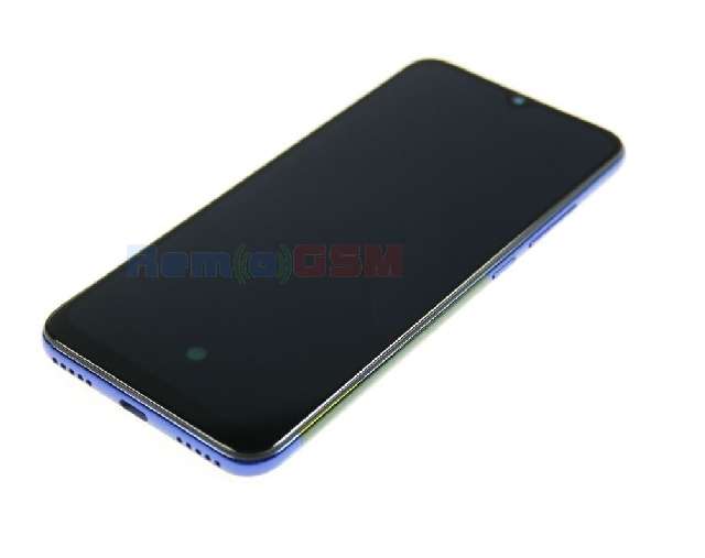 display cu touchscreen si rama xiaomi mi a3 blue m1906f9sh m1906f9si oem