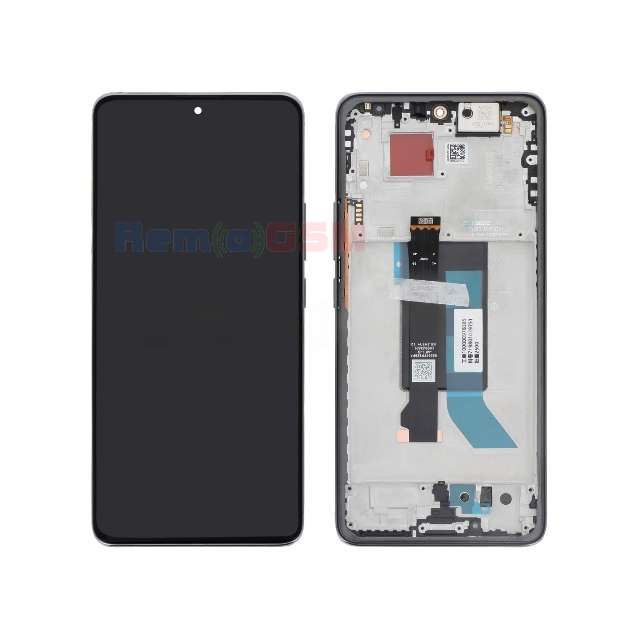 display cu touchscreen si rama xiaomi poco x7 black oem service pack 5600010o16p00