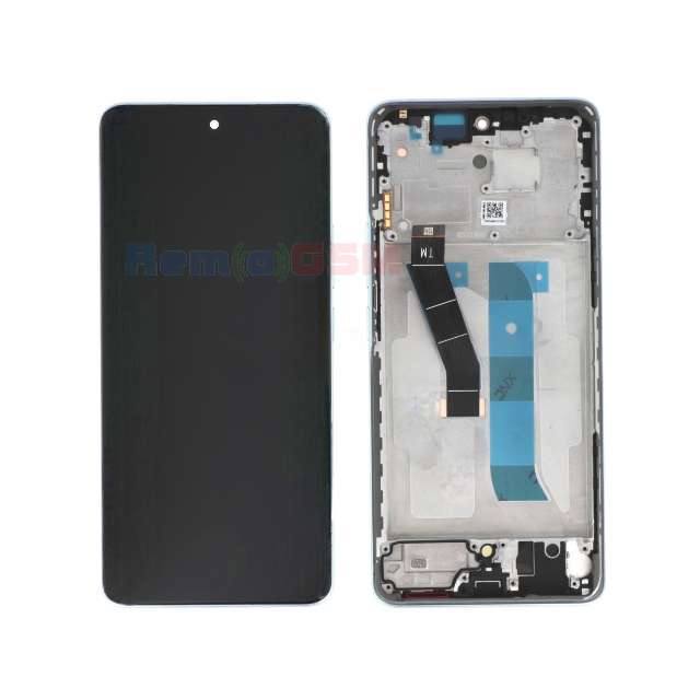 display cu touchscreen si rama xiaomi redmi note 15 4g blue swap