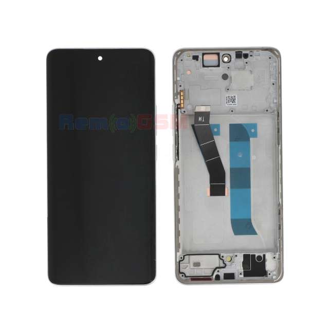 display cu touchscreen si rama xiaomi redmi note 15 4g silver swap