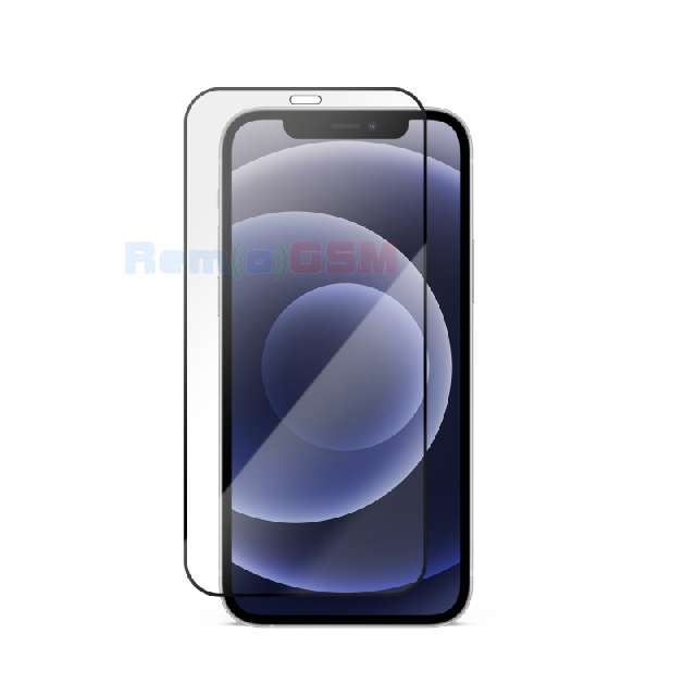 folie protectie ecran iphone 12 mini full frame tempered glass vetter go negru