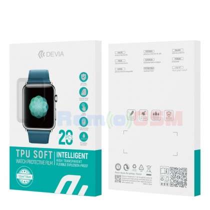 folie silicon protectie la display ceas fossil gen 5e 42mm set 6 buc