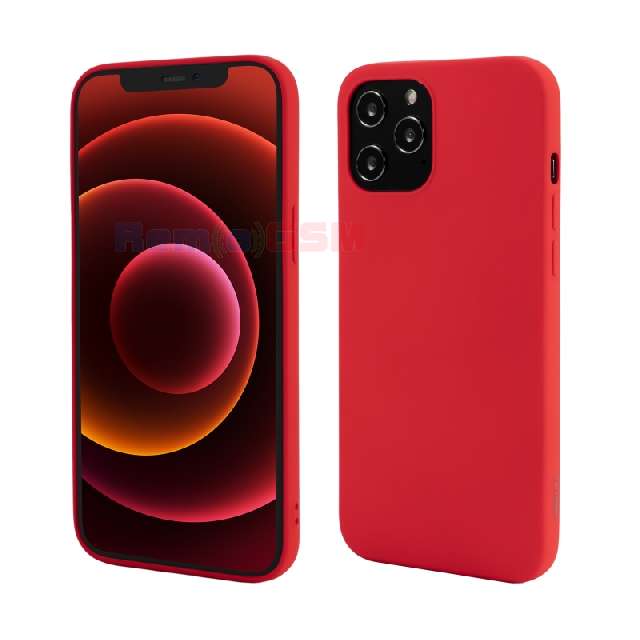 husa iphone 12 pro max vetter go soft touch red