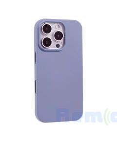husa microfiber soft tpu lavander iphone 16 pro max a3296 a3084 a3295 a3297