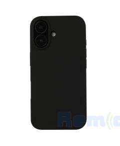 husa x-level thin microfiber tpu black iphone 16 plus a3290 a3082 a3289 a3291