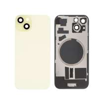 inlocuire capac sticla spate iphone 15 plus yellow