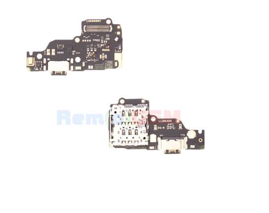 modul cu mufa incarcare microfon cititor sim xiaomi redmi note 13 4g 2312draabg 2312draabi