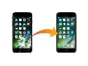 inlocuire schimbare geam ecran sticla display iphone 7 plus negru