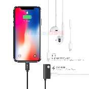 cablul audio splitter dual lightning charging and music playback iphone ipad apple