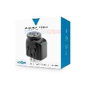 adaptor priza vetter universal world travel adapter with dual usb charger 2500w