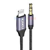 cablu audio kaku ksc-427 jack to lightning iphone  jack 35mm 1m aurit