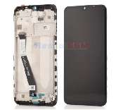 display cu touchscreen si rama xiaomi redmi 9 m2004j19g m2004j19c negru