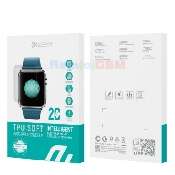folie silicon protectie la display ceas apple watch se 2022 44mm set 6 buc