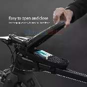 geanta bicicleta rockbros b61 storage bag e-bikes hard shell quick mount system 15l