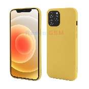 husa iphone 12 pro max vetter go soft touch yellow