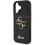 husa iphone 16 guess glitter fixed big 4g guhcp16shg4sgkblack