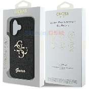 husa iphone 16 guess glitter fixed big 4g guhcp16shg4sgkblack