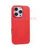 husa microfiber soft tpu red iphone 16 pro max a3296 a3084 a3295 a3297