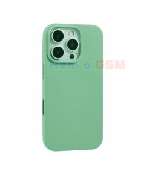 husa microfiber soft tpu turquoise iphone 16 pro max a3296 a3084 a3295 a3297