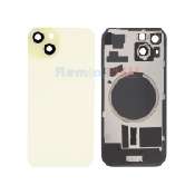 inlocuire capac sticla spate iphone 15 plus yellow