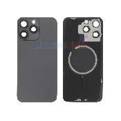 capac sticla spate iphone 15 pro max black titanium a2849 a3105 a3106 a3108