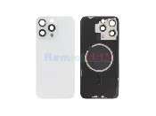 capac sticla spate iphone 15 pro white titanium a2848 a3101 a3102 a3104