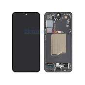 display samsung galaxy s25 sm-s931b black oem service pack gh82-36329e