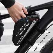 geanta bicicleta rockbros b55-bk waterproof protection storage bag black
