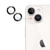 protectie geam camere apple iphone 14  individual camera lens protector black