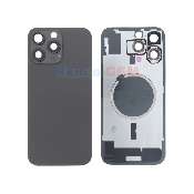 capac sticla spate iphone 16 pro max titanium black a3296 a3084 a3295 a3297