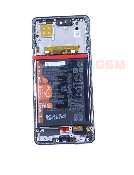 display cu rama si acumulator huawei nova 9 starry blue nam-al00 nam-lx9 02354tvd hb476489eew