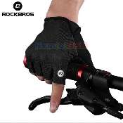 manusi ciclism rockbros s106bk-l half finger gloves