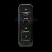 statie de incarcare pd si quick charge vetter smart 4 porturi 100w