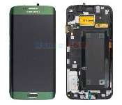 inlocuire display set complet samsung galaxy s6 edge green g925 oem gh97-17162e