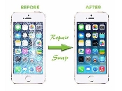 inlocuire schimbare sticla geam ecran iphone 6 plus alb original