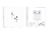 hoco ew04 plus casti wireless ear buds bt 51 150h standby 300mah white