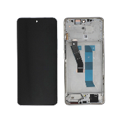 display cu touchscreen si rama xiaomi redmi note 15 4g silver original swap