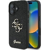 husa iphone 16 guess glitter fixed big 4g guhcp16shg4sgkblack