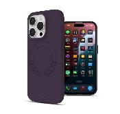 husa iphone 16 pro vegan leather compatibil magsafe purple