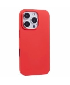 husa microfiber soft tpu red iphone 16 pro max a3296 a3084 a3295 a3297