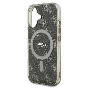 husa iphone 16guess iml 4g background magsafeguhmp16sh4dtew brown