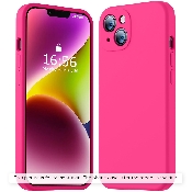 husa silicon softflex oppo reno12 hot pink cph2625