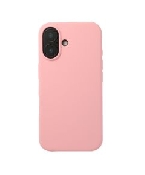 husa x-level thin microfiber tpu pink iphone 16 plus a3290 a3082 a3289 a3291