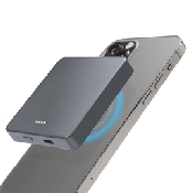 acumulator extern magbank 5 magsafe compatible power bank grey