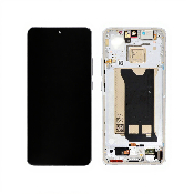 display cu touchscreen si rama xiaomi poco f7 pro 5g silver oem service pack 56002200o1100